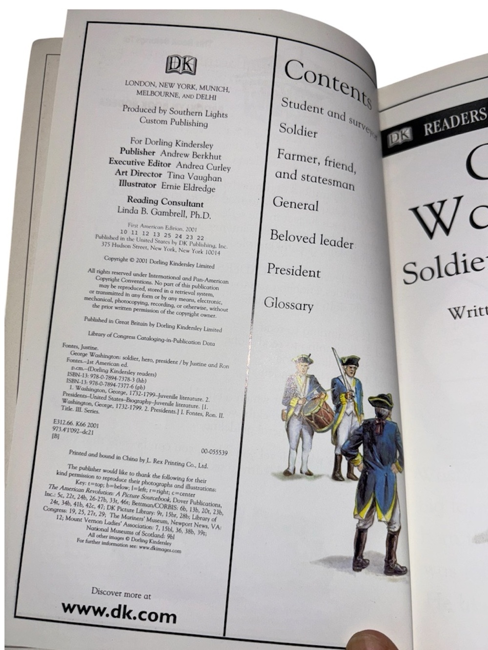 George Washington: Soldier, Hero, President, by Justine and Ron Fontes - Picture 4 of 4